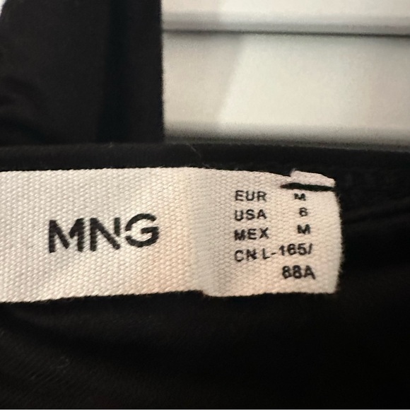 Mango Black Maxi Dress with Spaghetti Straps - Picture 3 of 3